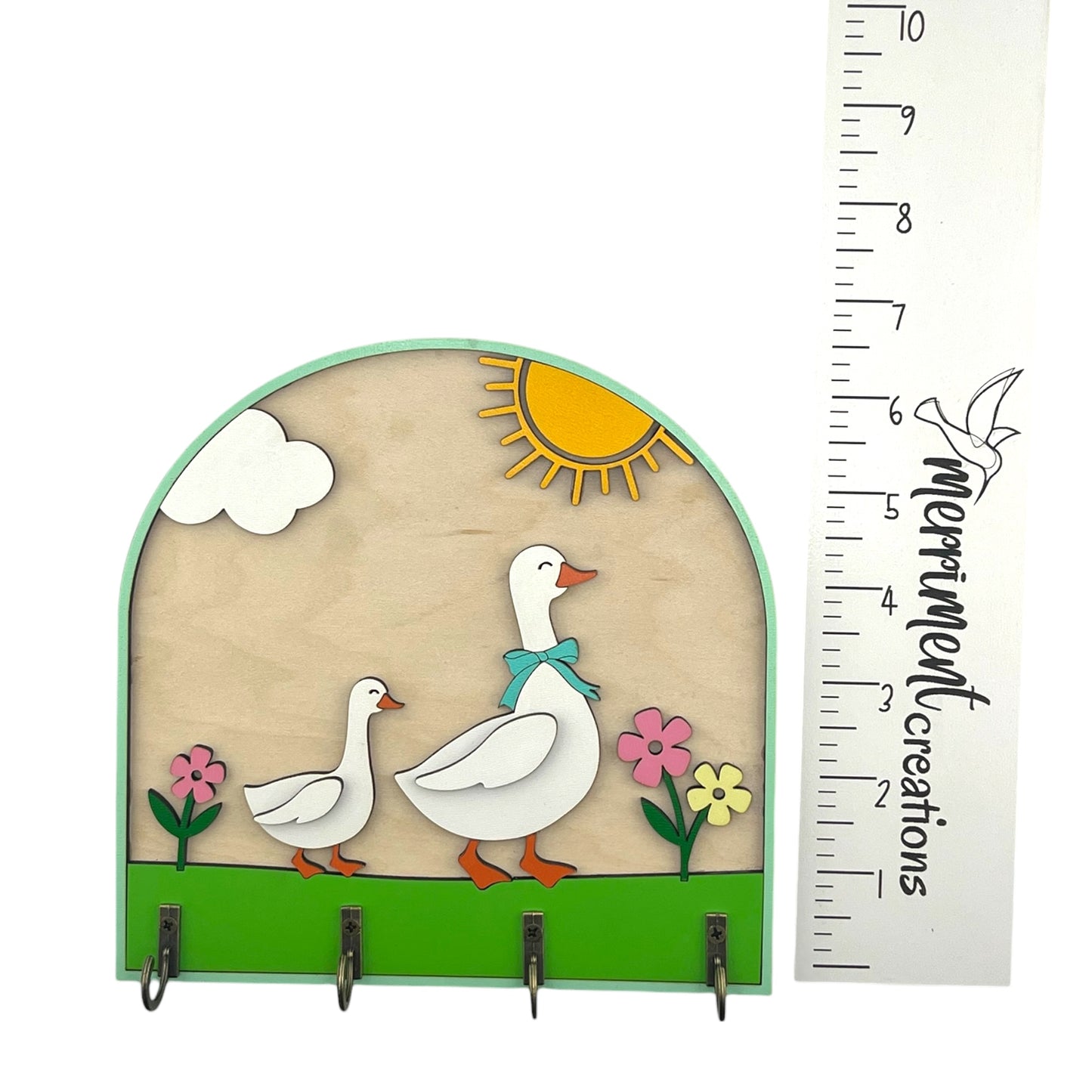 Silly Geese Key Hook