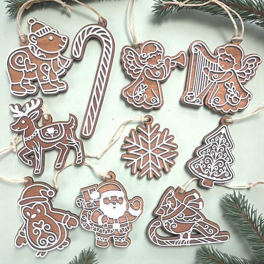 Gingerbread Ornaments - Choose Your Ornament