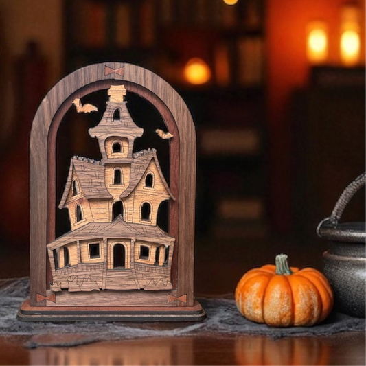 Haunted House Table Arch
