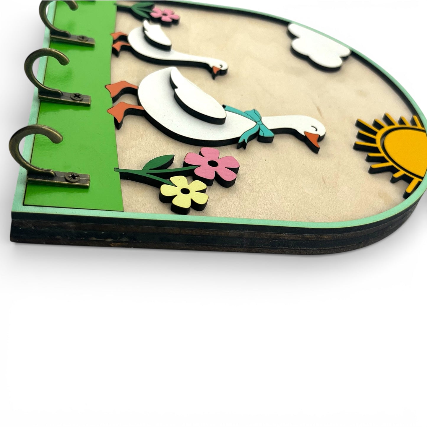 Silly Geese Key Hook