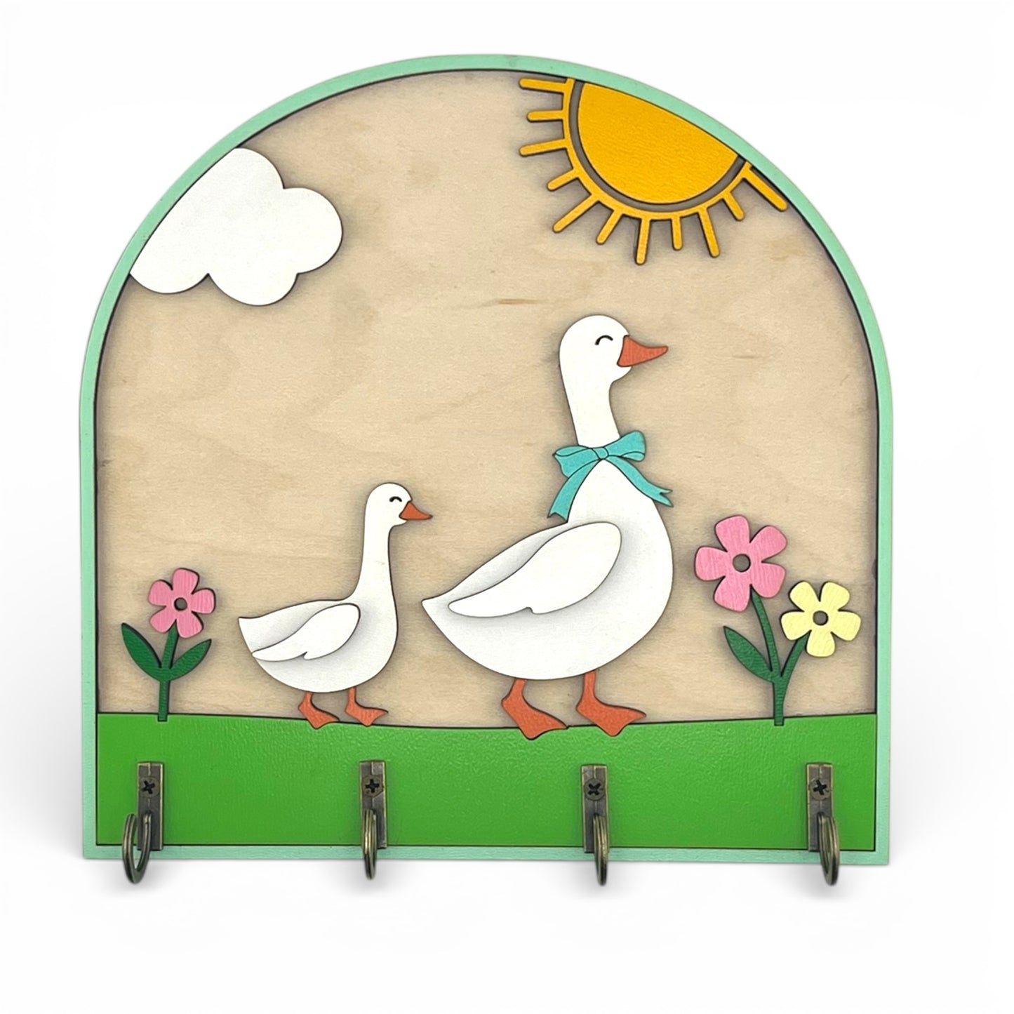 Silly Geese Key Hook