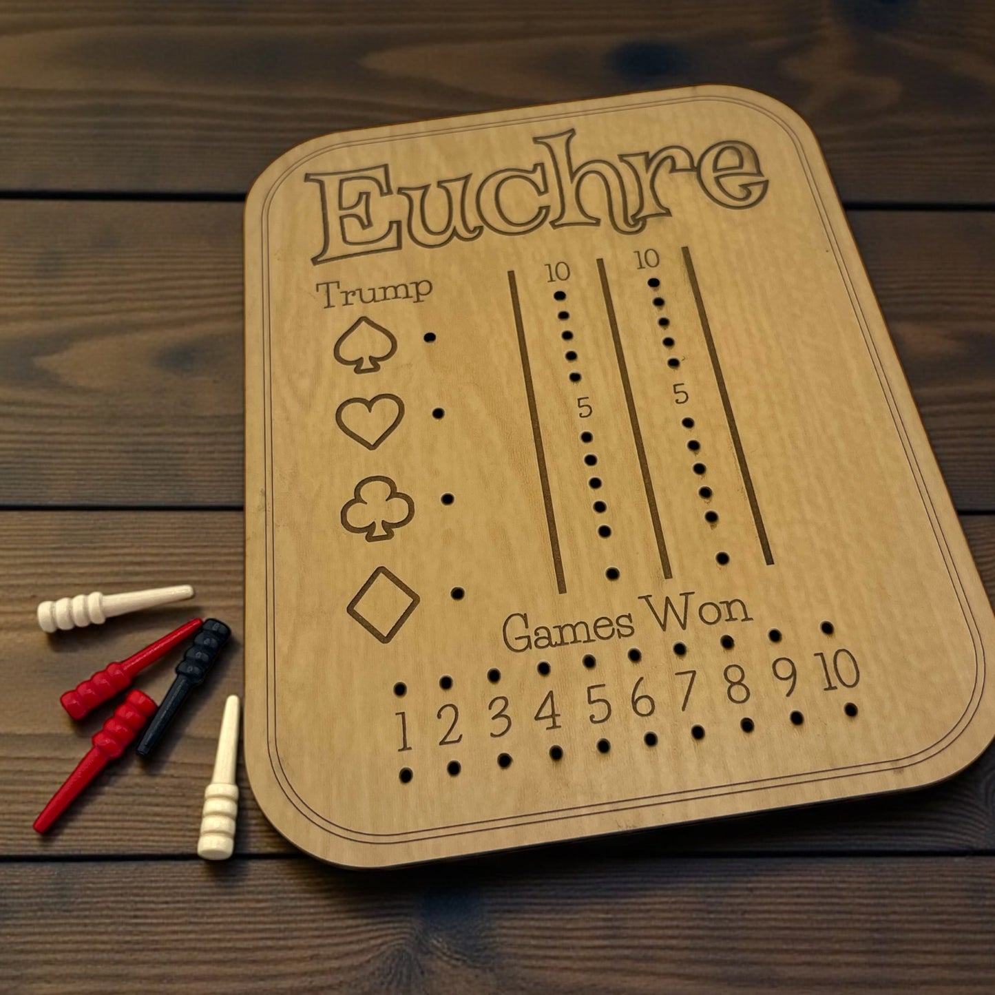 Euchre Score Board