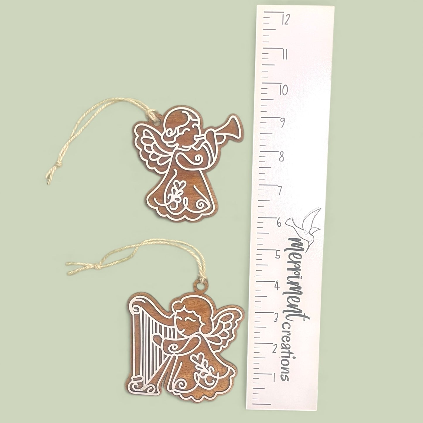 Pastel Cookie Ornaments - Set of 10