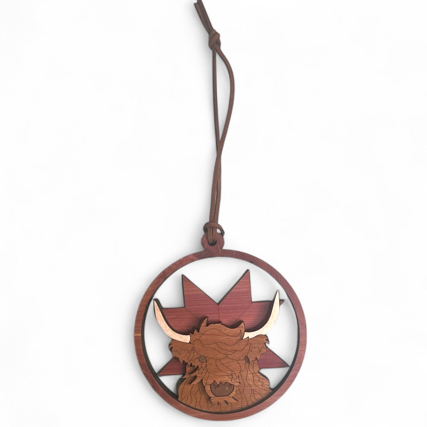 Highland Cow Ornament