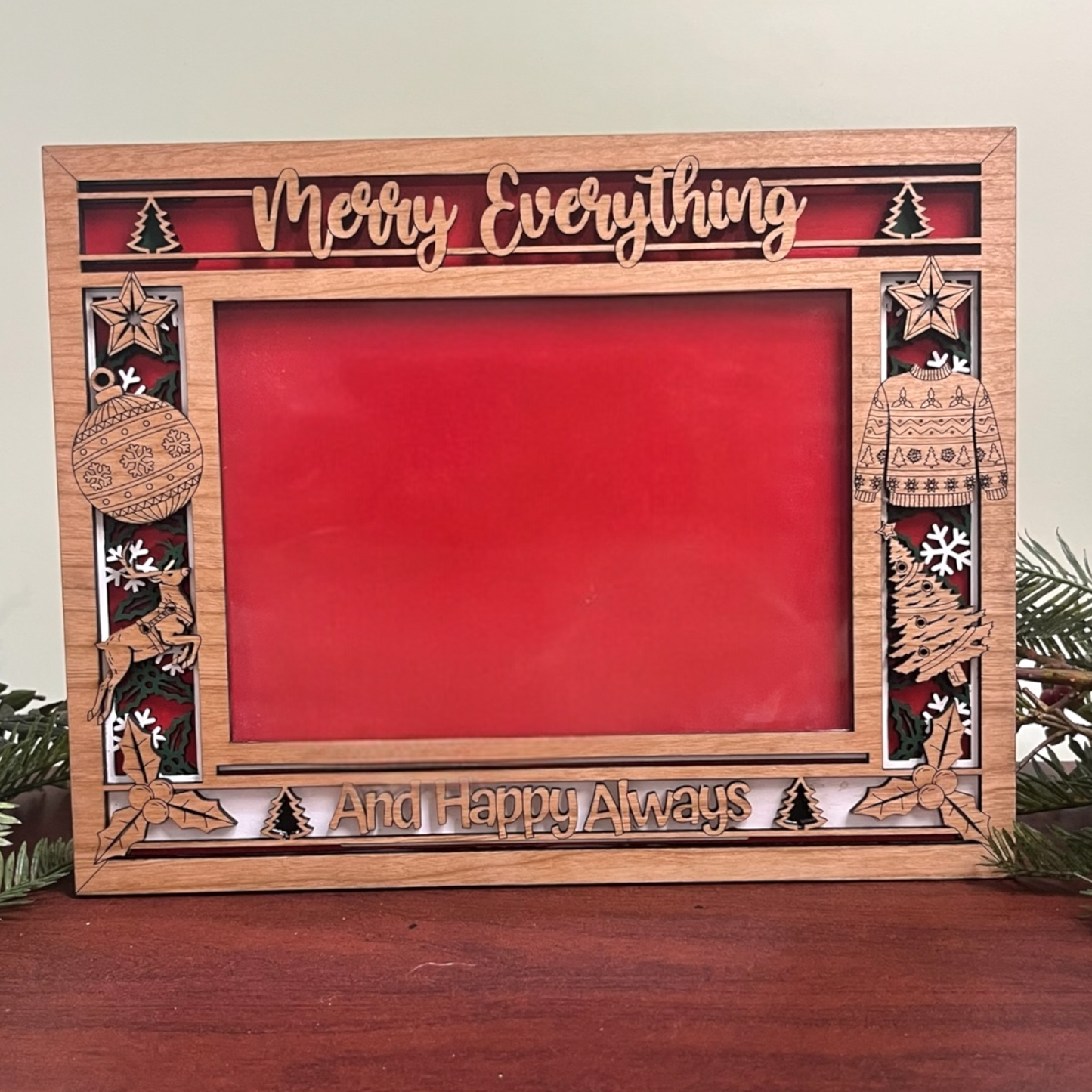 Merry Everything Picture Frame