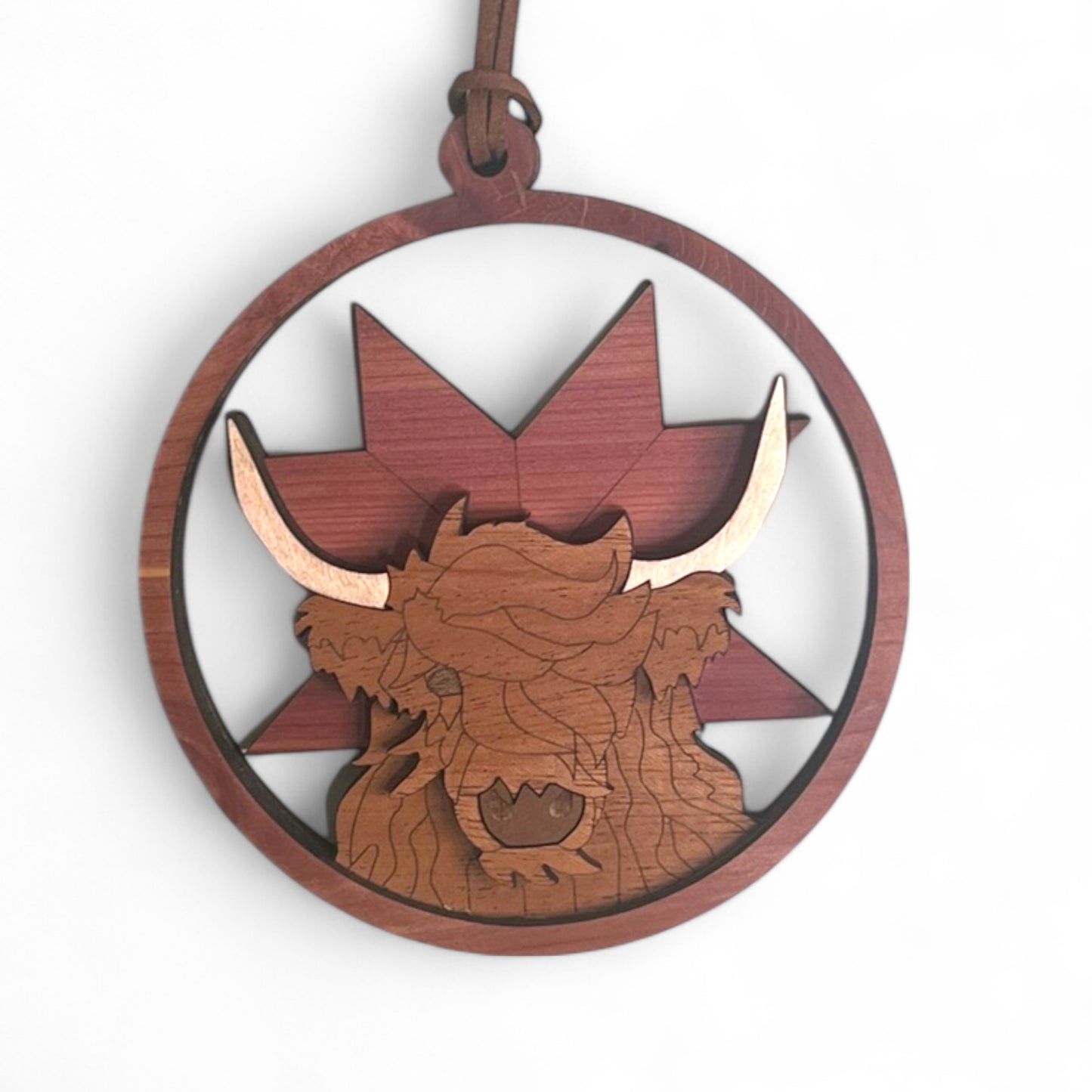 Highland Cow Ornament