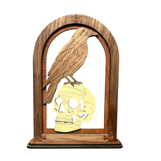 Spooky Crow Table Arch