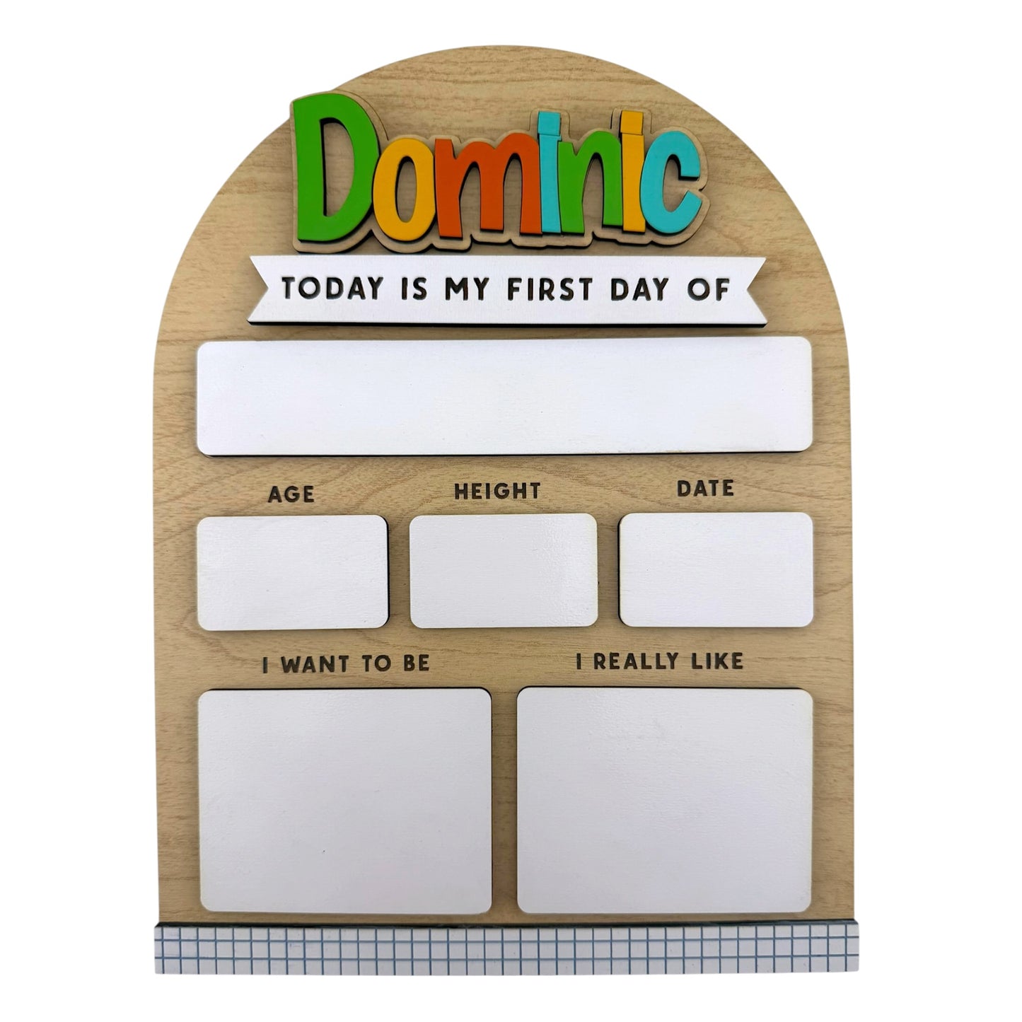 Modern Interchangeable Back To School Board
