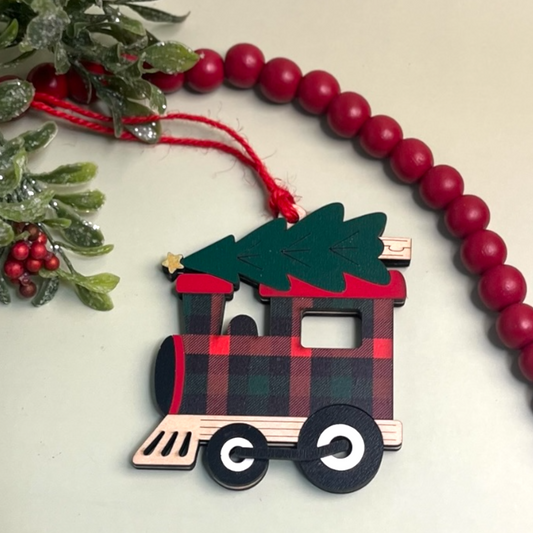 Christmas Train Ornament