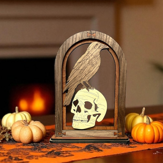 Spooky Crow Table Arch