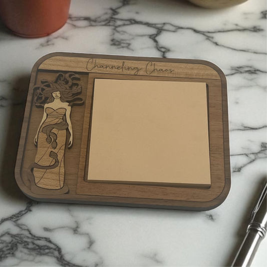 Channeling Chaos Note Pad Holder