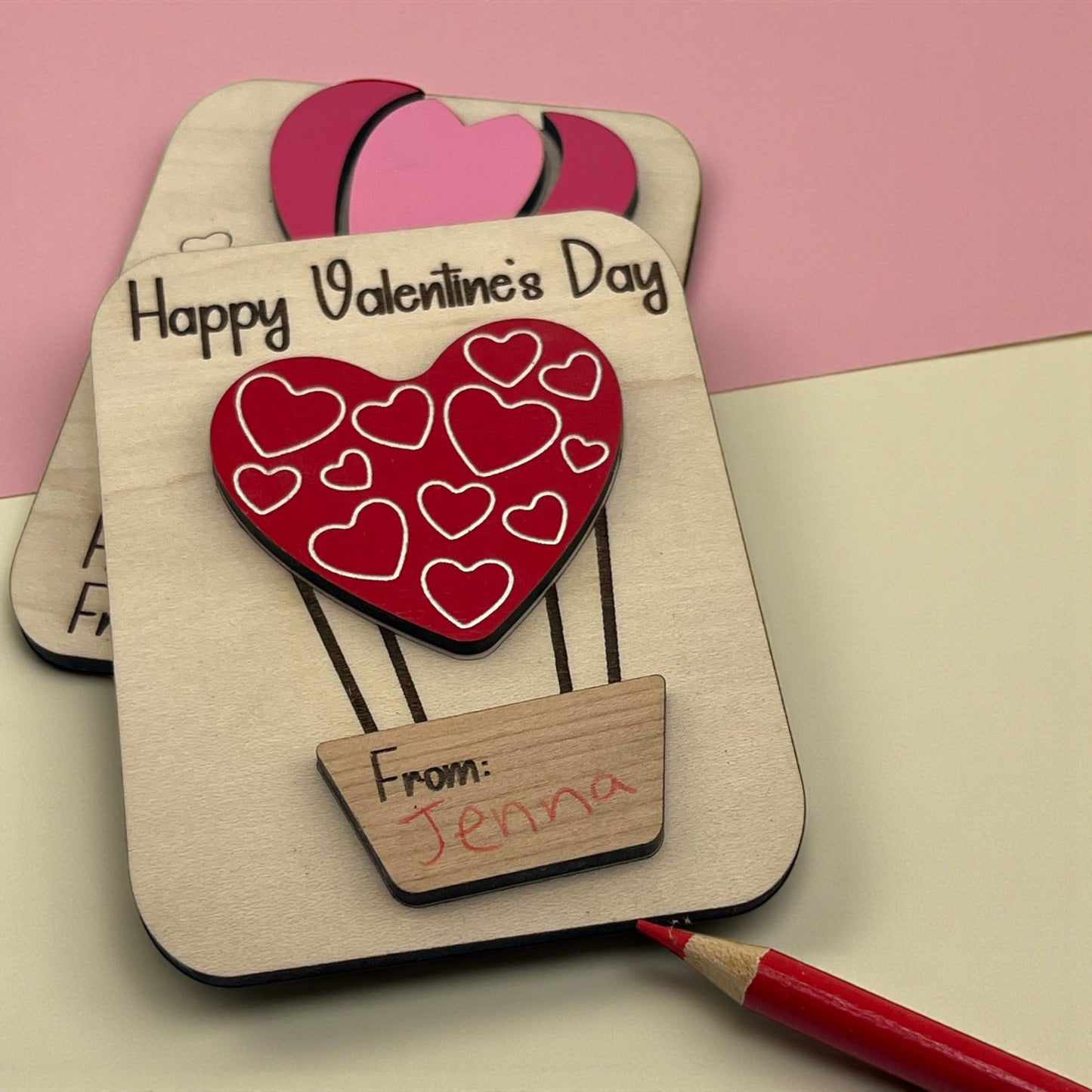 Hot Air Balloon Valentines