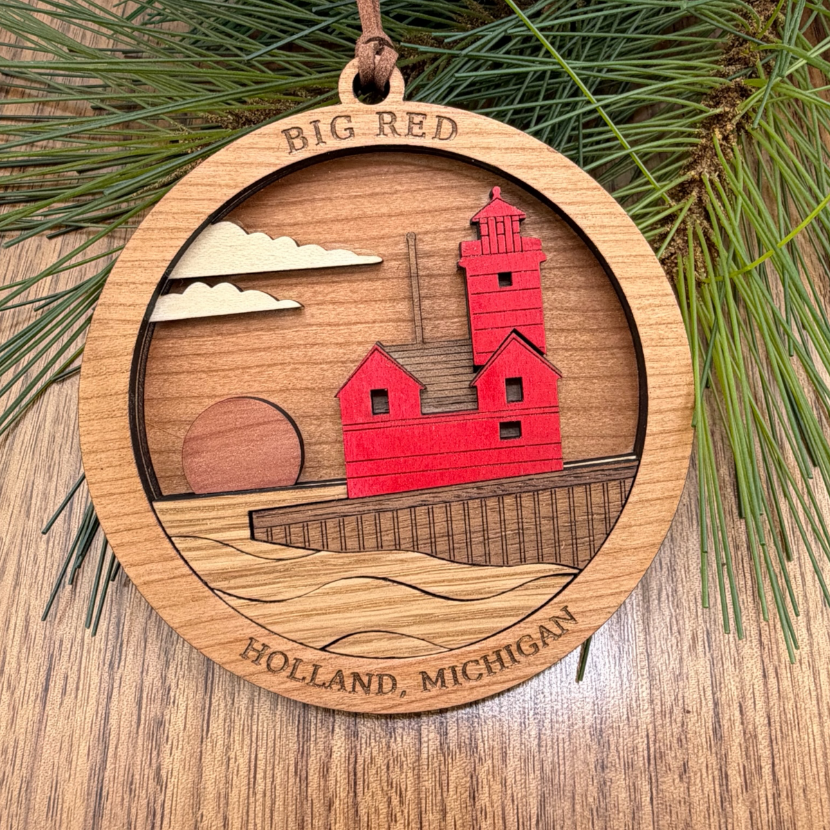 Michigan Lighthouses: Big Red