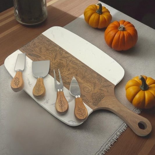 Autumn Leaves Serving Set