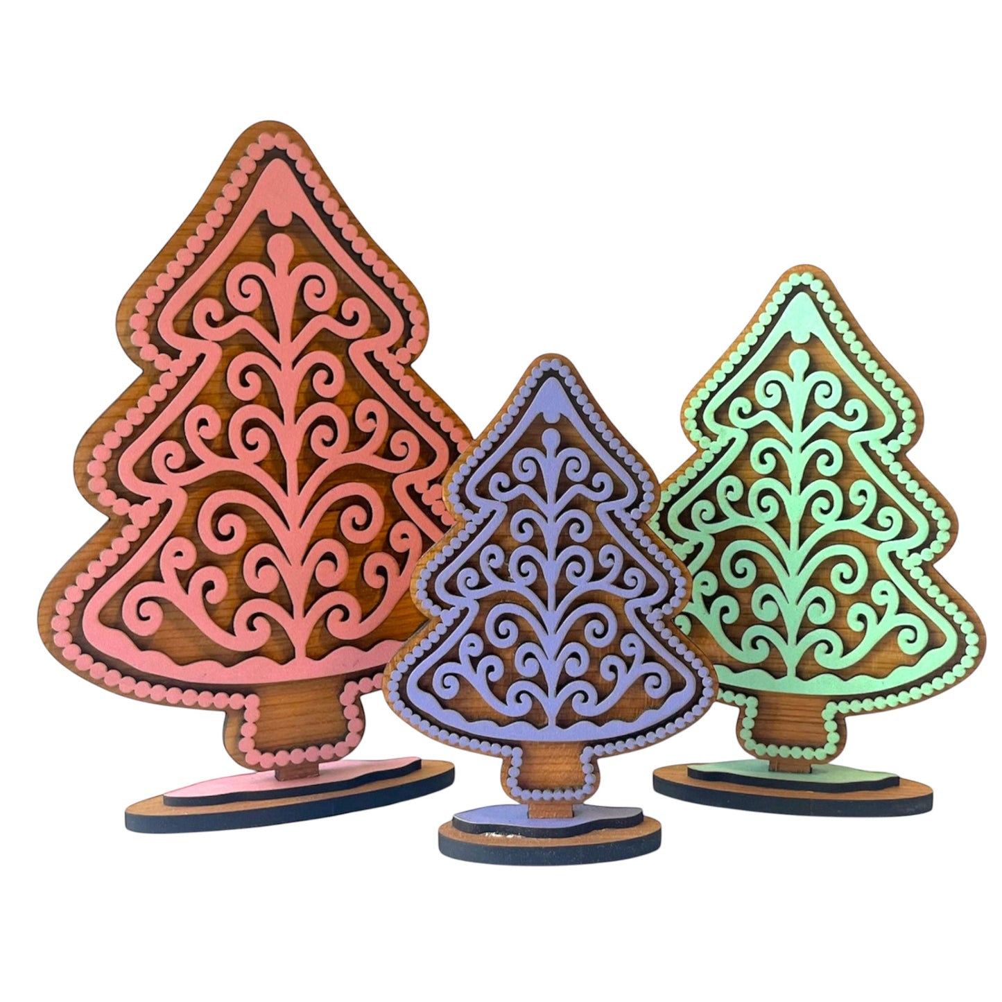Candy Gingerbread Trees