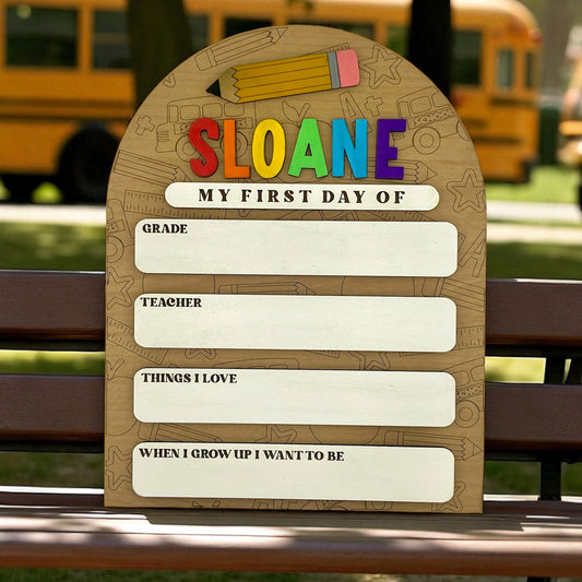 Classic Back To School Board