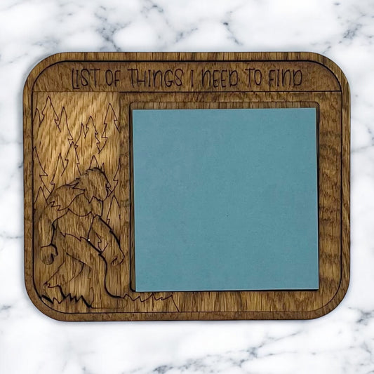 Bigfoot Sticky Note Tray