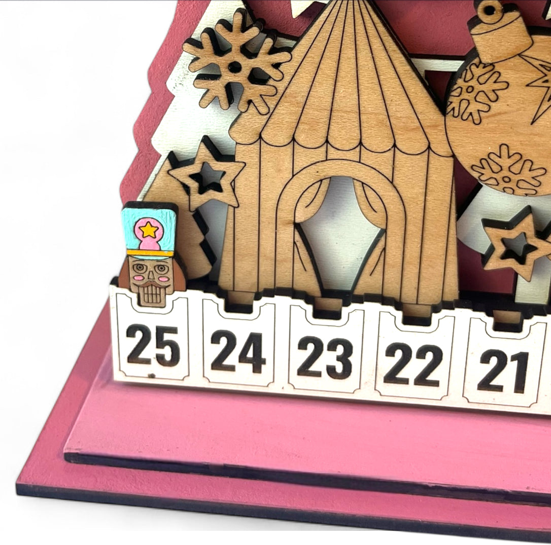 Pastel Nutcracker Christmas Countdown