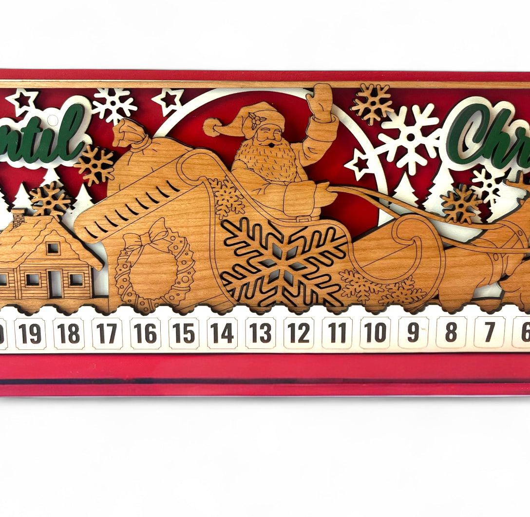 Santa’s Sleigh Christmas Countdown