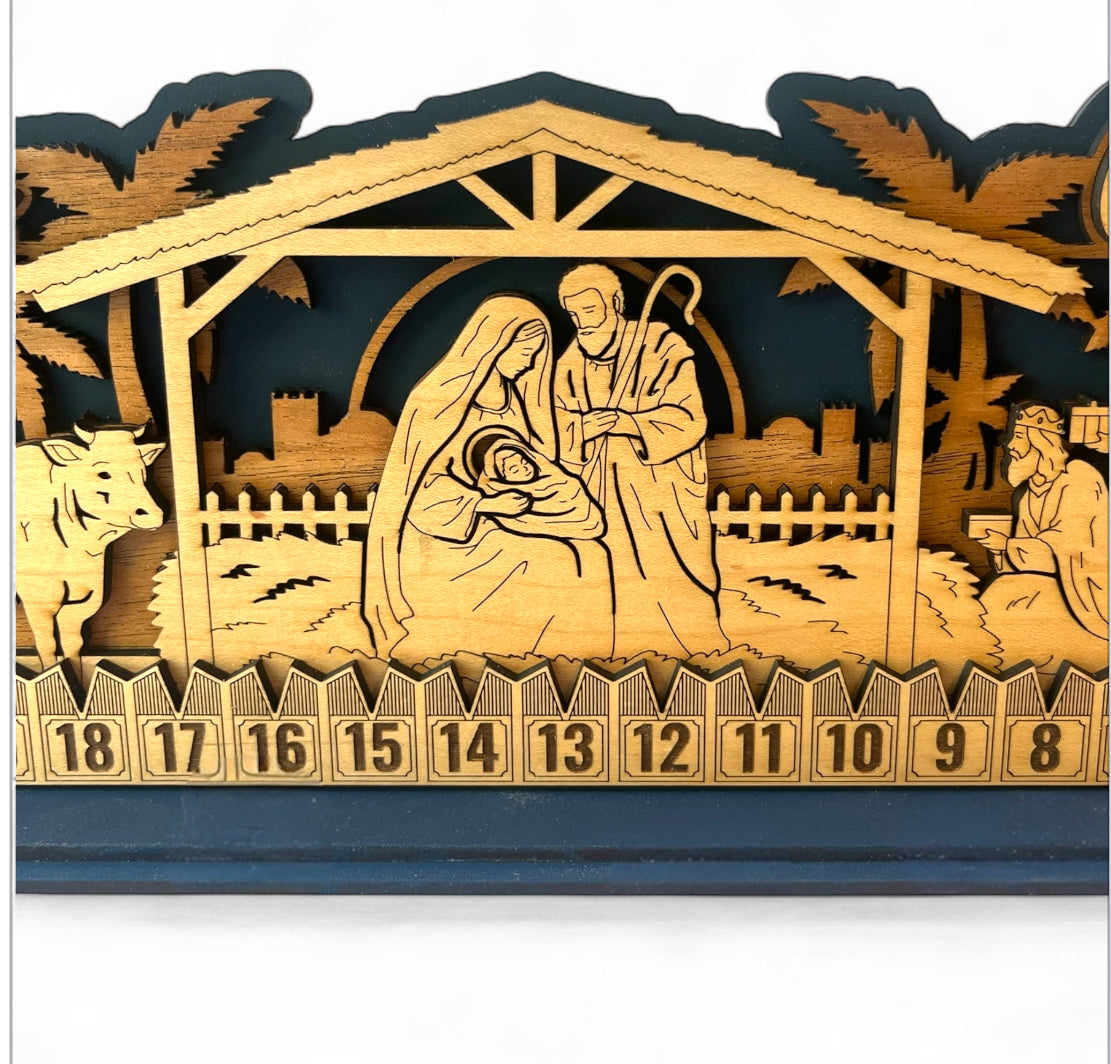 Nativity Christmas Countdown