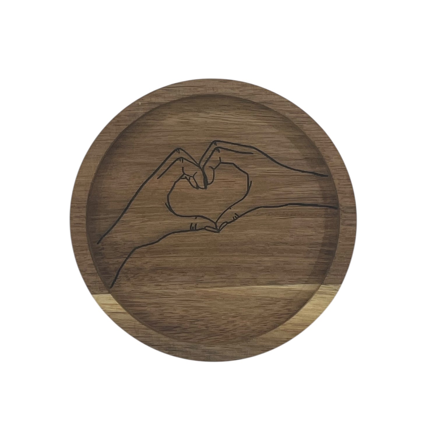 Heart Hands Trinket Tray