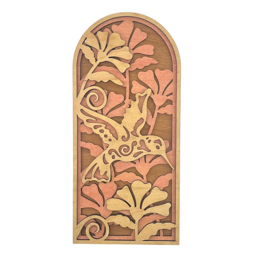 Hummingbird Arch Decor