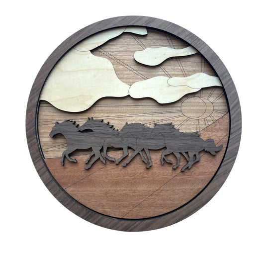 Galloping Horses Wall Art
