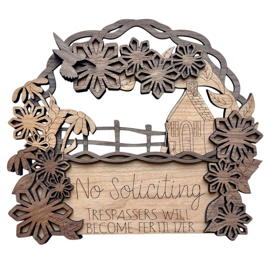 No Soliciting Door Hanger