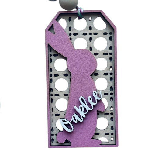 Sitting Bunny Easter Tag