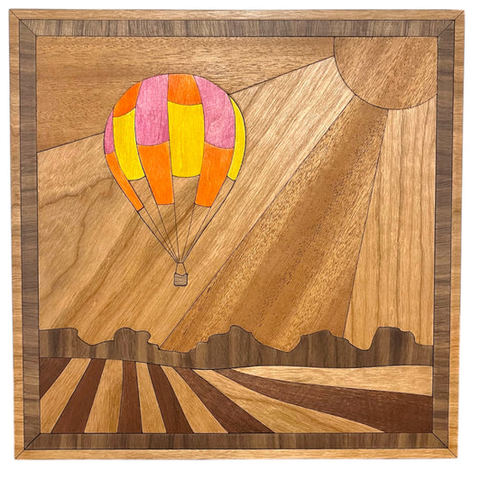 Hot Air Balloon Ride Wall Art