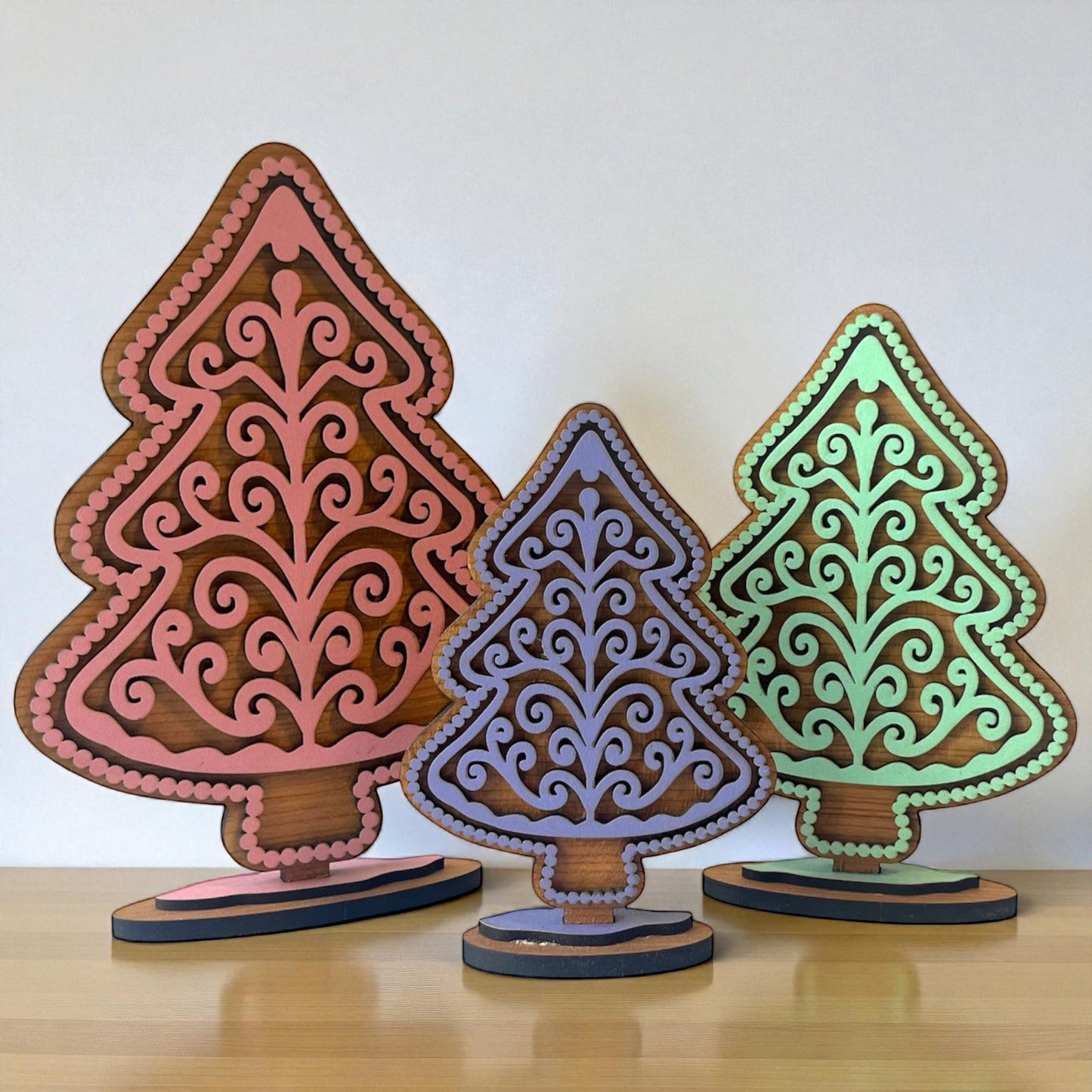 Candy Gingerbread Trees