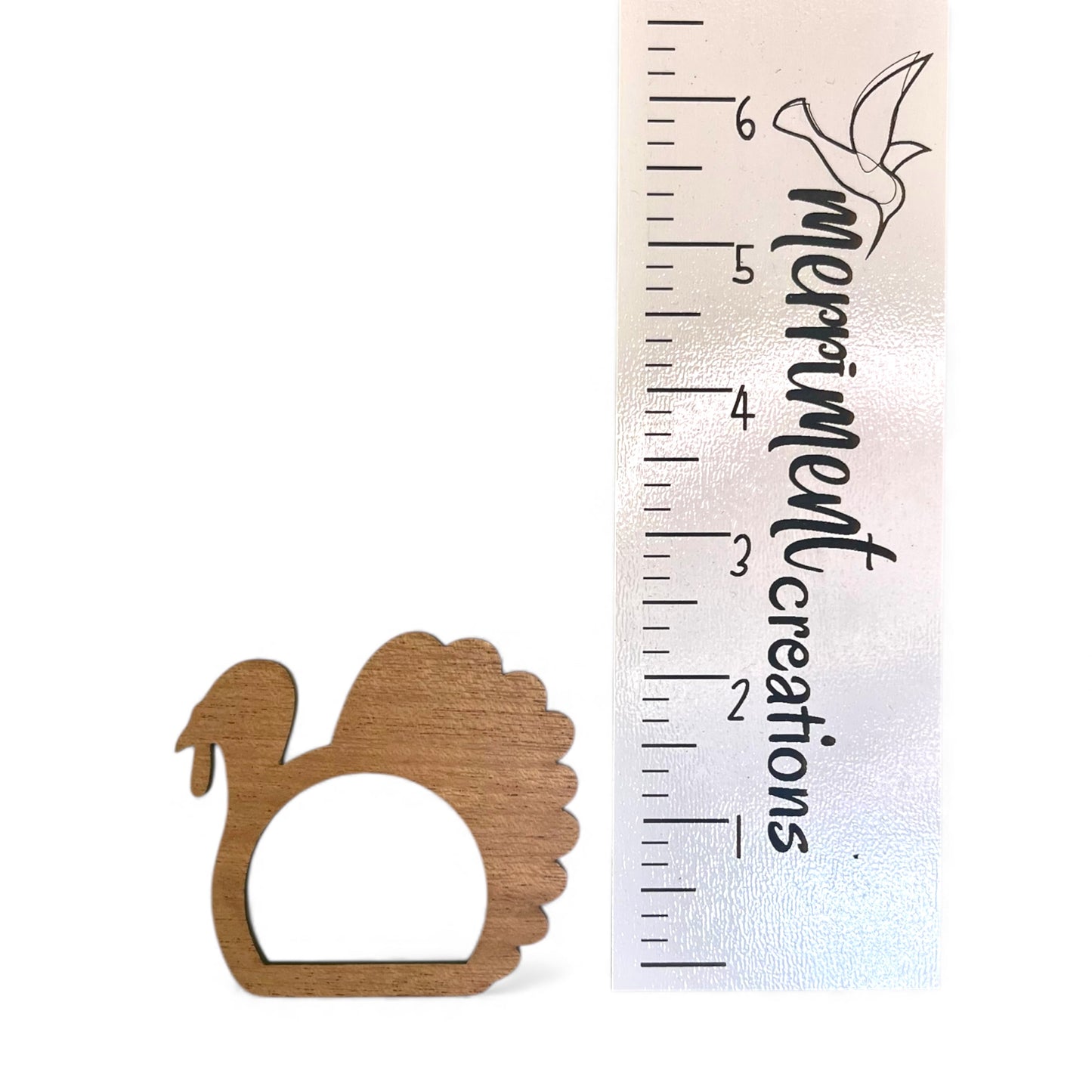 Turkey Napkin Ring Set of 2