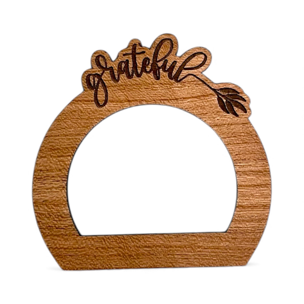 Thankful-Grateful-Blessed Napkin Rings