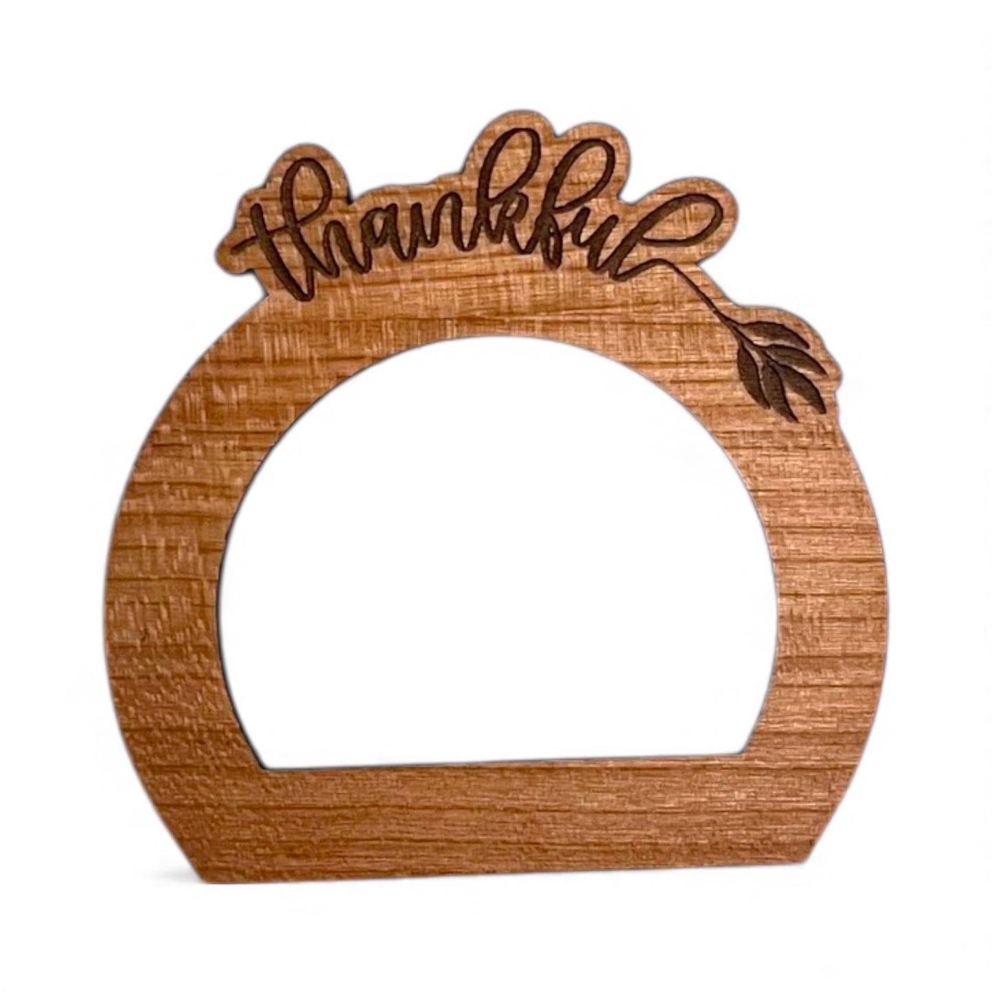 Thankful-Grateful-Blessed Napkin Rings