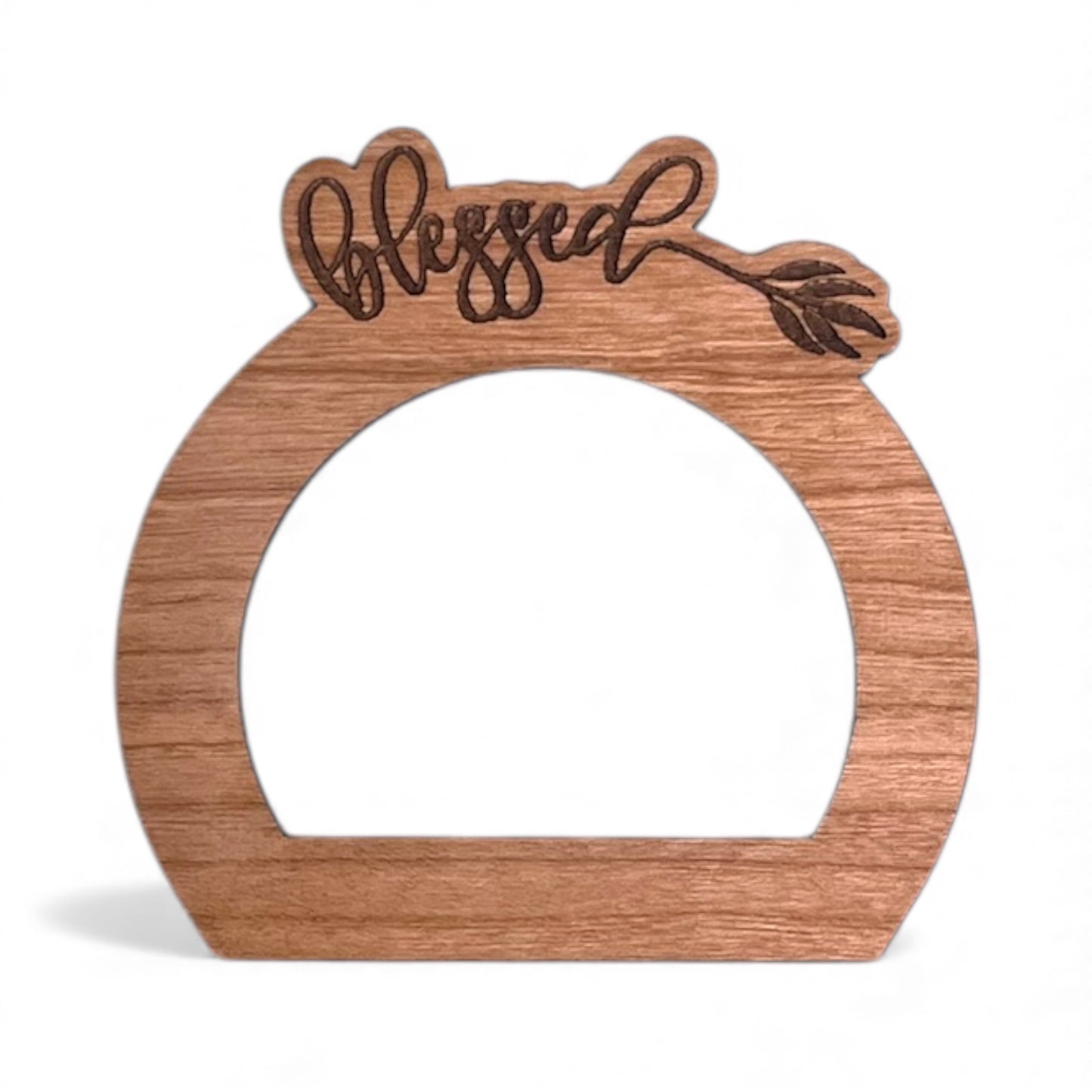 Thankful-Grateful-Blessed Napkin Rings