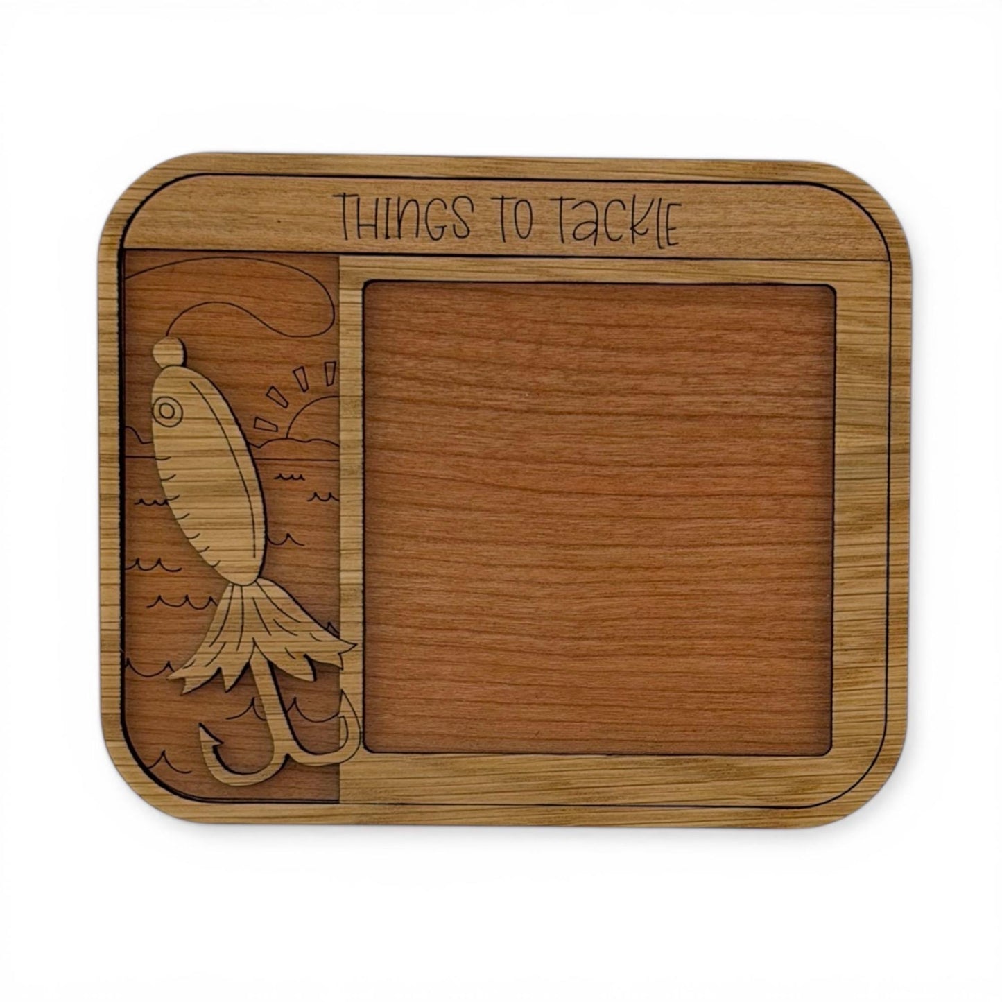 Fishing Themed Sticky Note Pad Holder