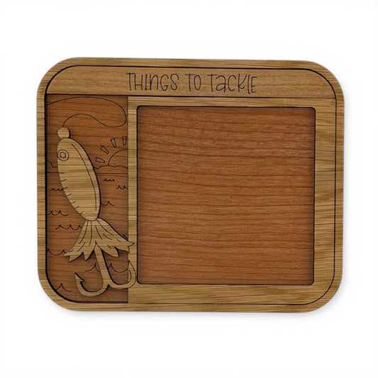 Fishing Themed Sticky Note Pad Holder