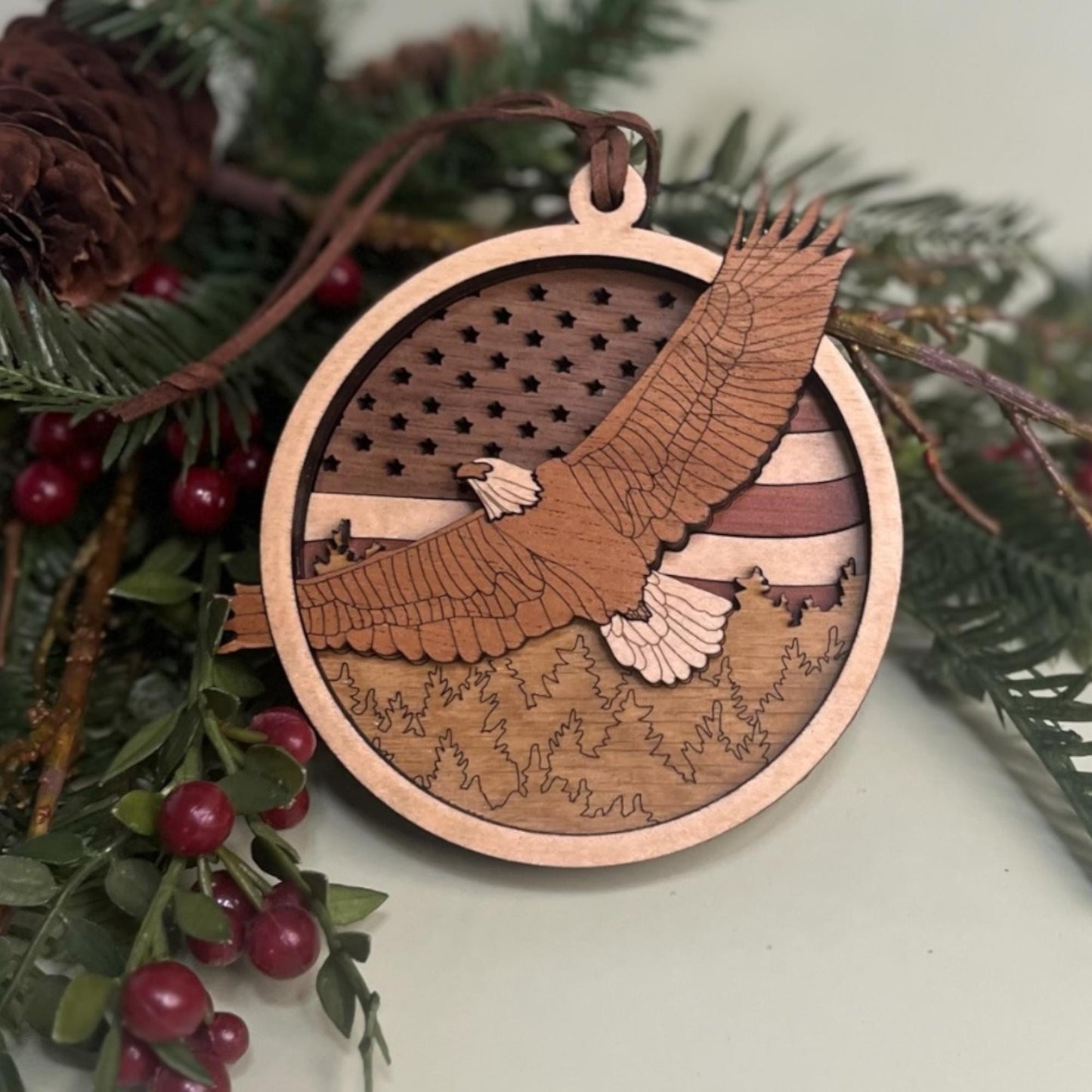 Soaring Eagle Ornament