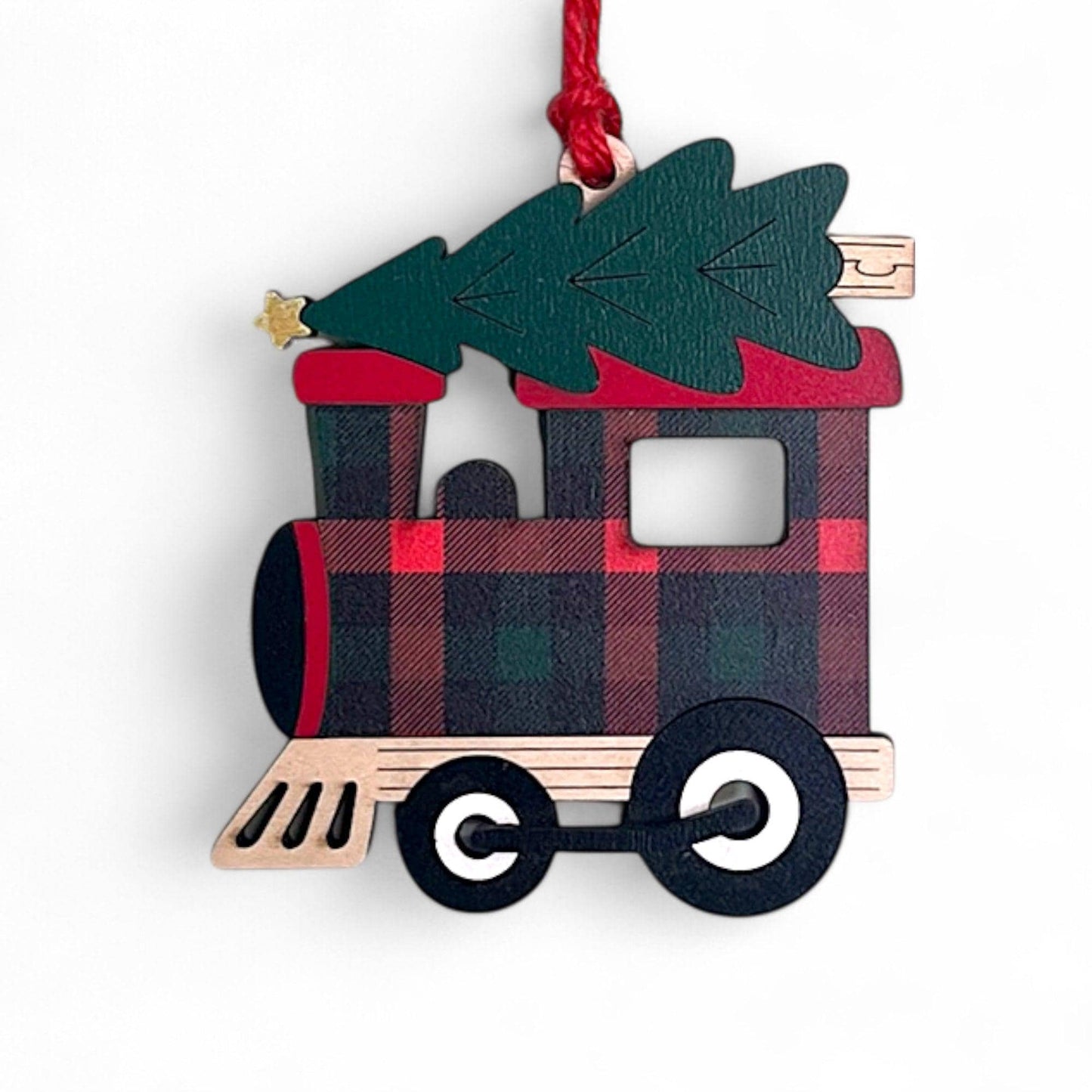 Christmas Train Ornament