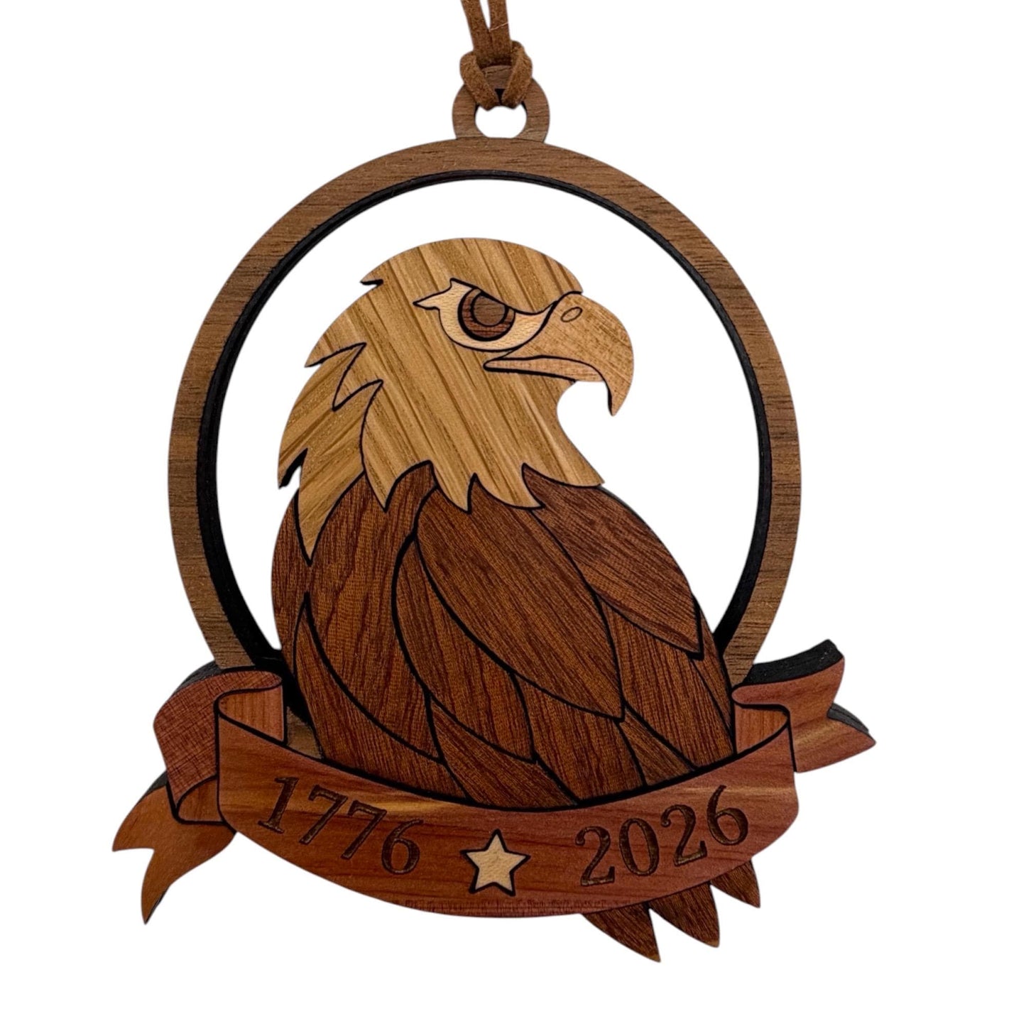 America 250 Bald Eagle Ornament