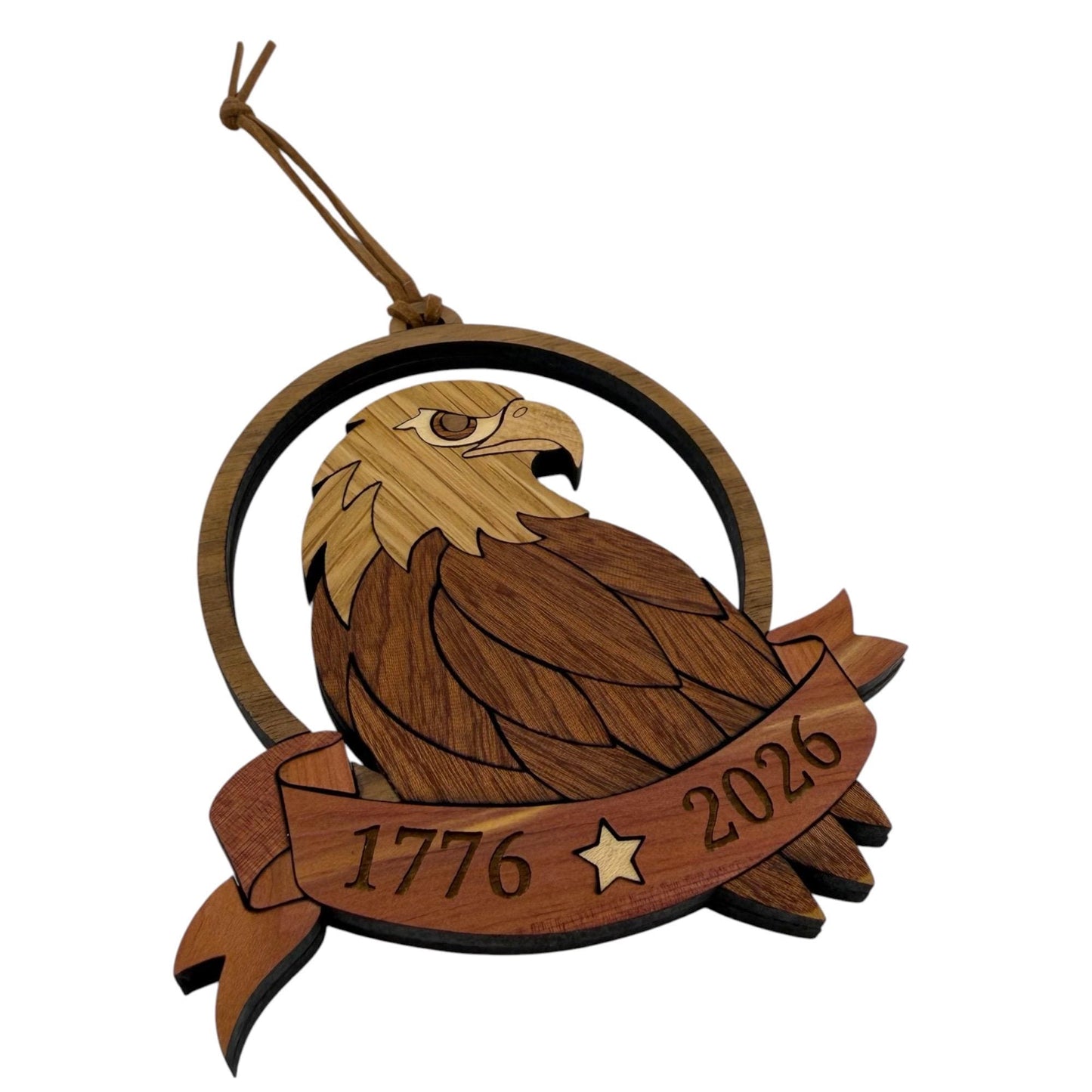 America 250 Bald Eagle Ornament