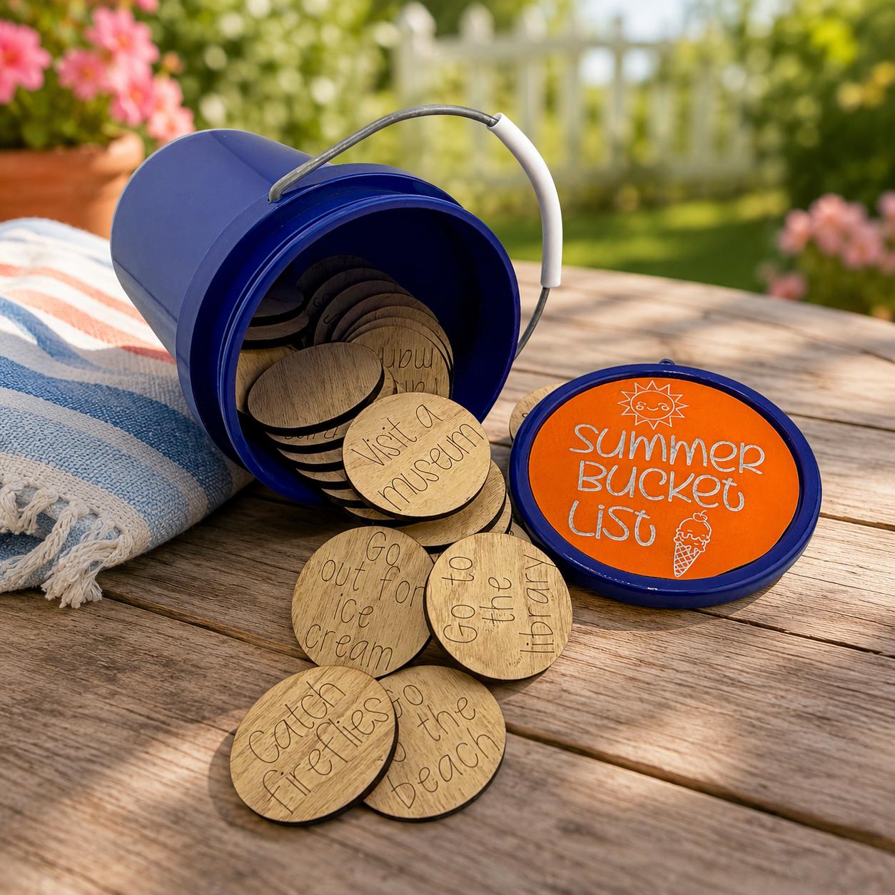 Summer Bucket List - Summer Family Activity Tokens