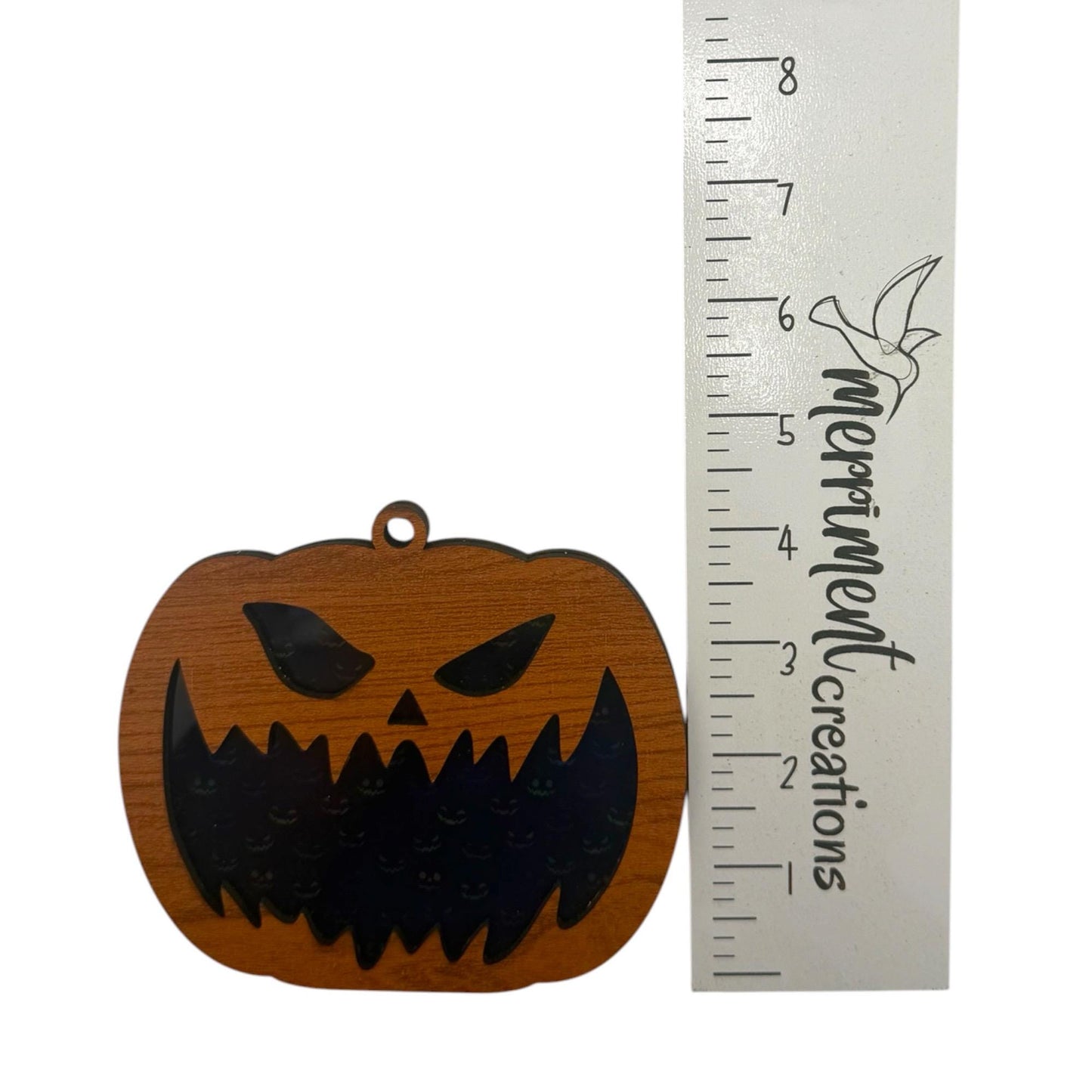 Spooky Jack O Lantern Sun Catcher |  Halloween Window Hanging