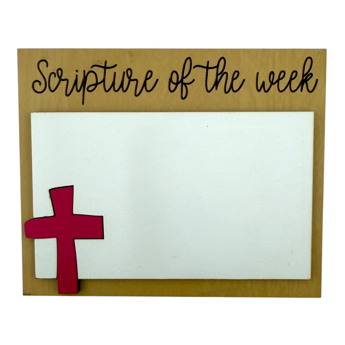Scripture of The Week Dry Erase Board