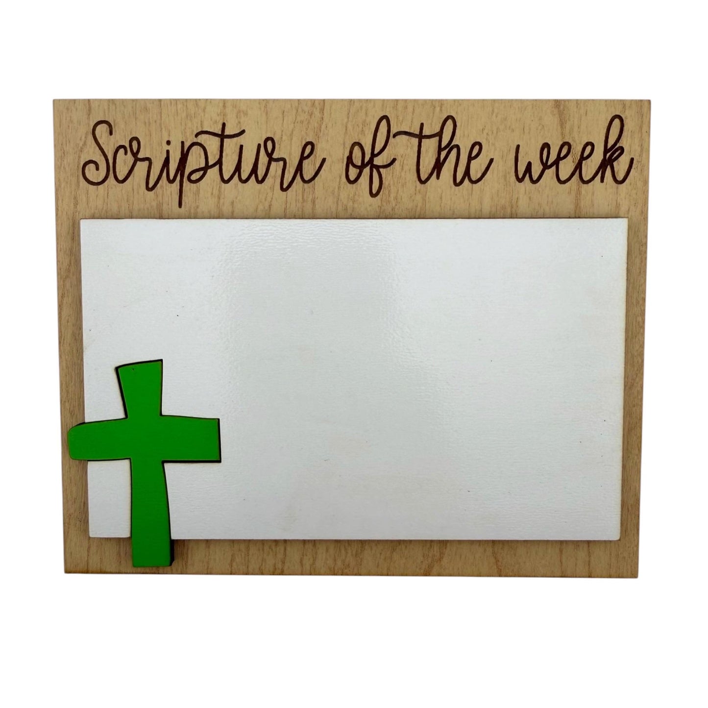 Scripture of The Week Dry Erase Board