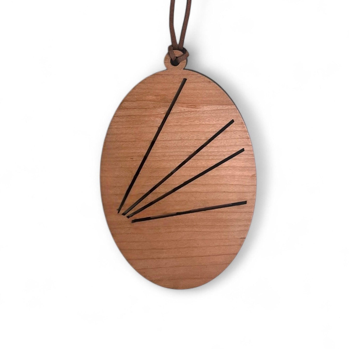 Handmade Wooden Windmill Christmas Ornament – Rustic Farmhouse Decor