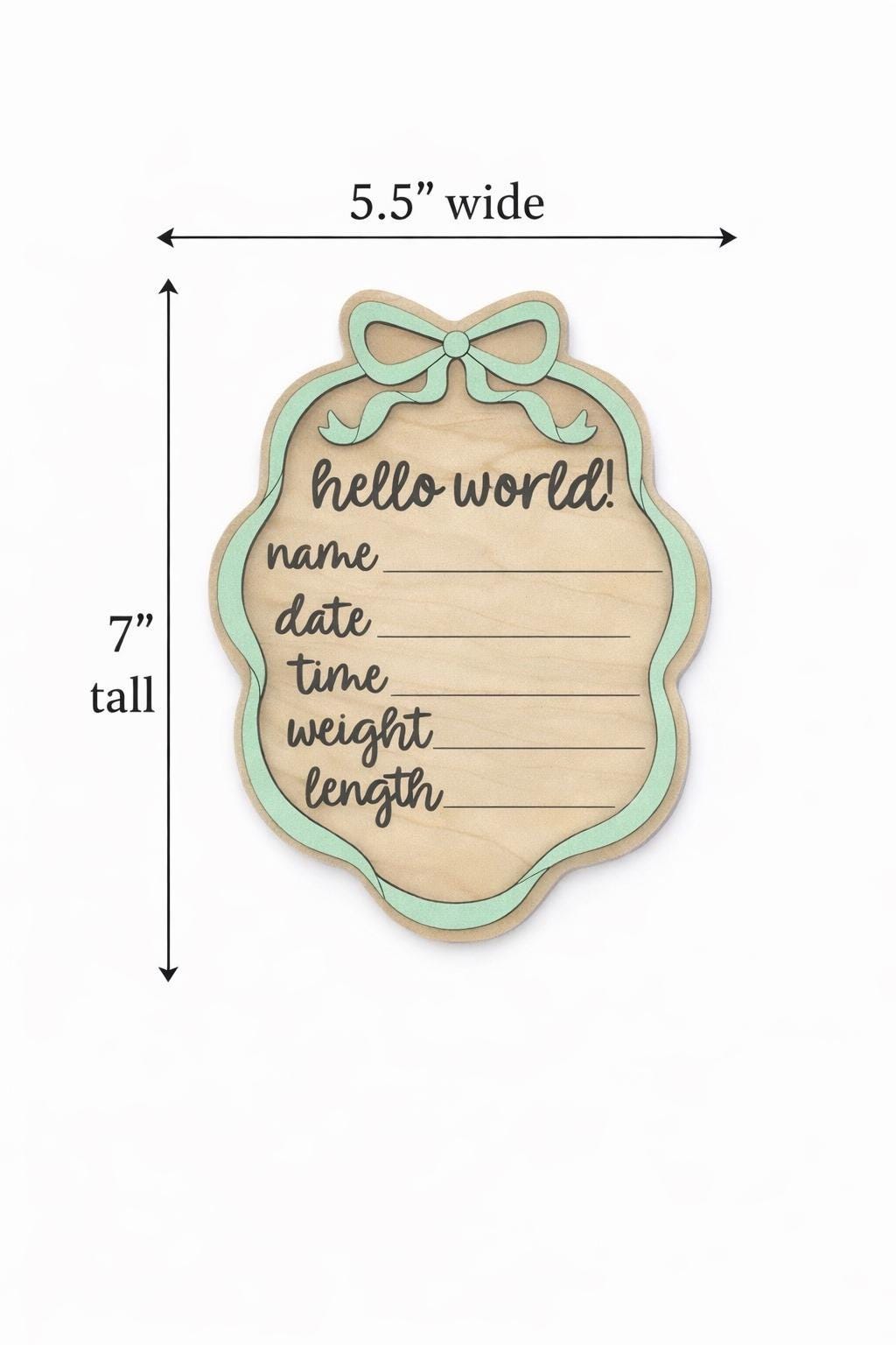 Silly Goose Baby Month Milestone Signs