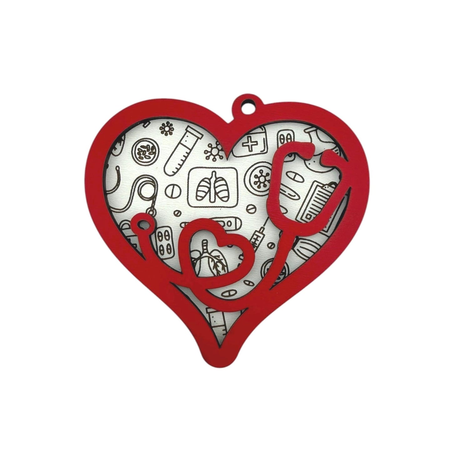 Nurse Appreciation Car Charm - Bag Tag - Custom Message Option