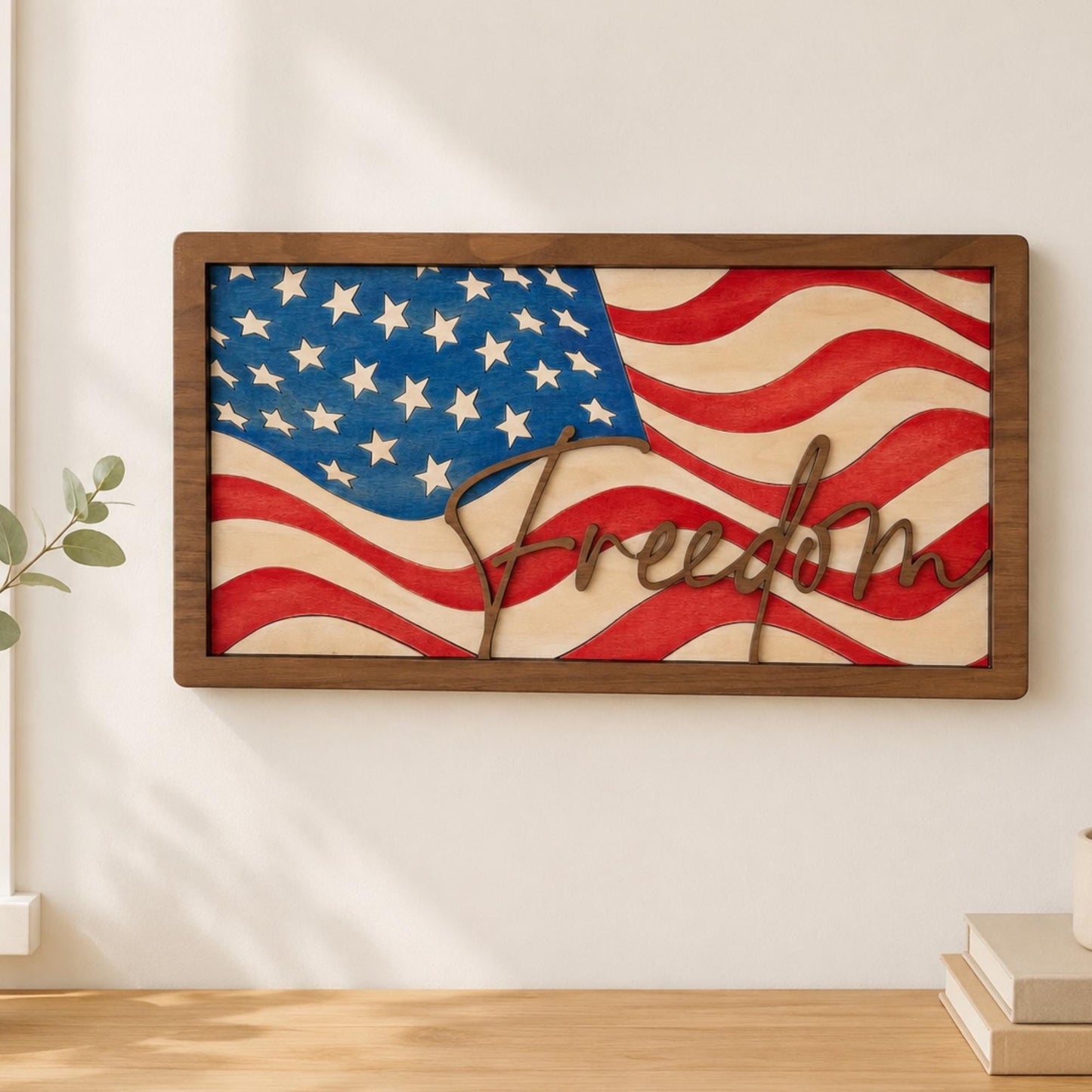 American Flag Freedom Wall Art